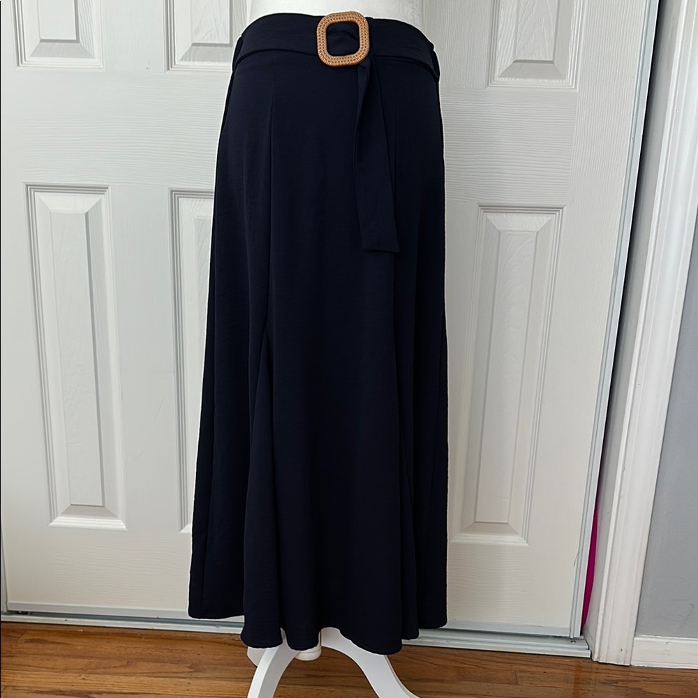 Elegant Black Maxi Skirt